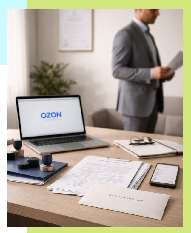Отказное письмо для Ozon в Красном Сулине от 3572 р. | Сертэкс